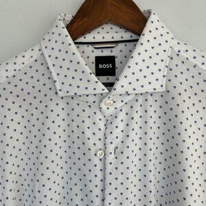 Boss Hank Slim Fit Stretch Performance Dress Shirt